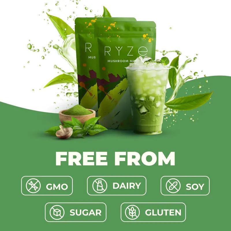 RYZE Matcha for Energy & Focus