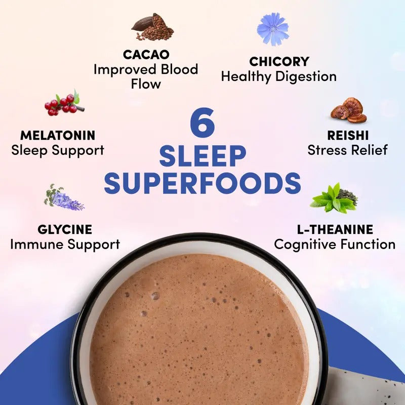 RYZE Mushroom Hot Cocoa for Deep Rest
