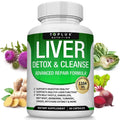Toplux Liver Cleanse Detox & Repair Supplement | 60 Capsules