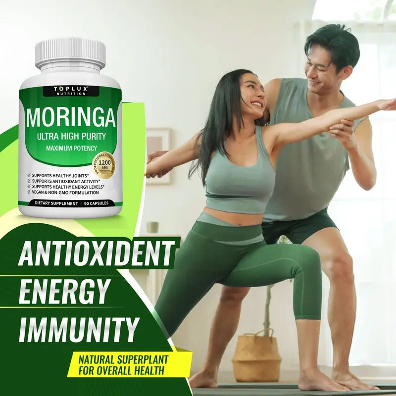 Toplux Moringa Capsules 1200mg – 90 Capsules