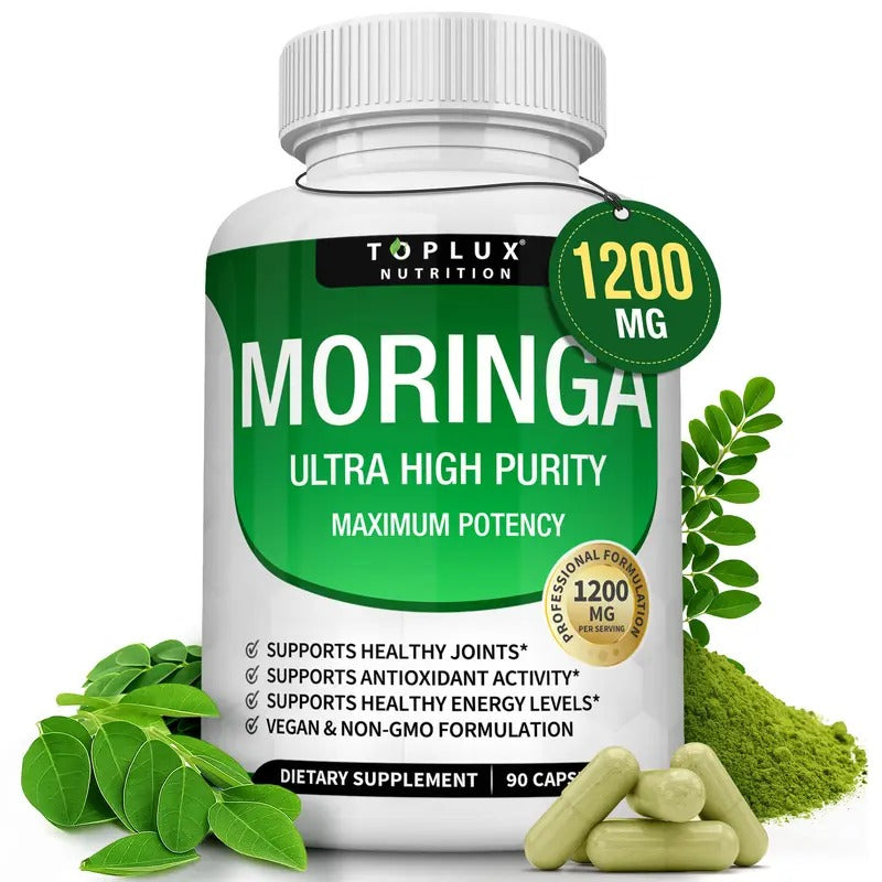 Toplux Moringa Capsules 1200mg – 90 Capsules