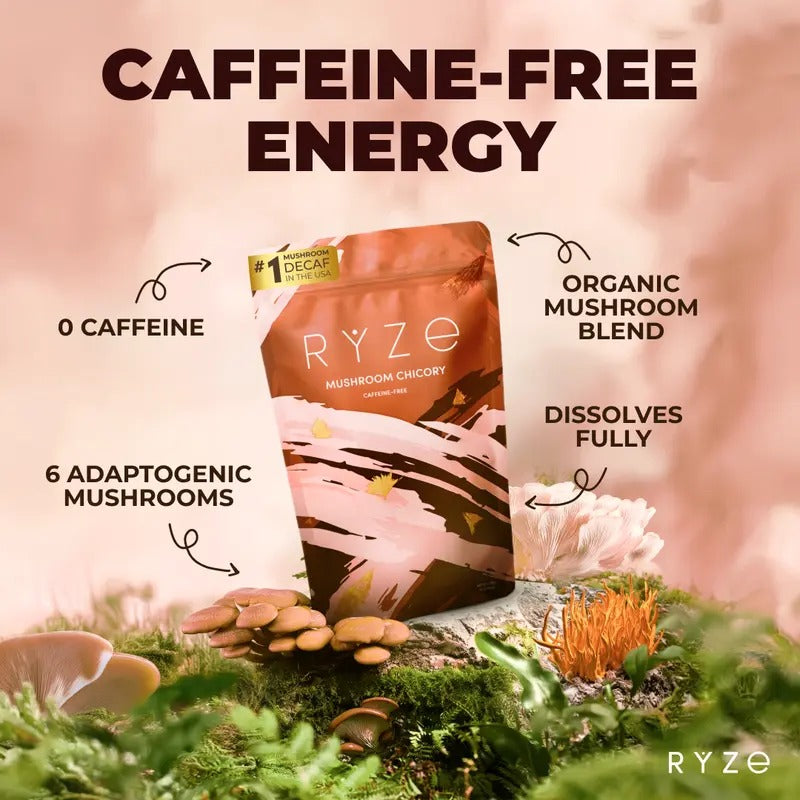 RYZE Mushroom Chicory for Energy & Focus