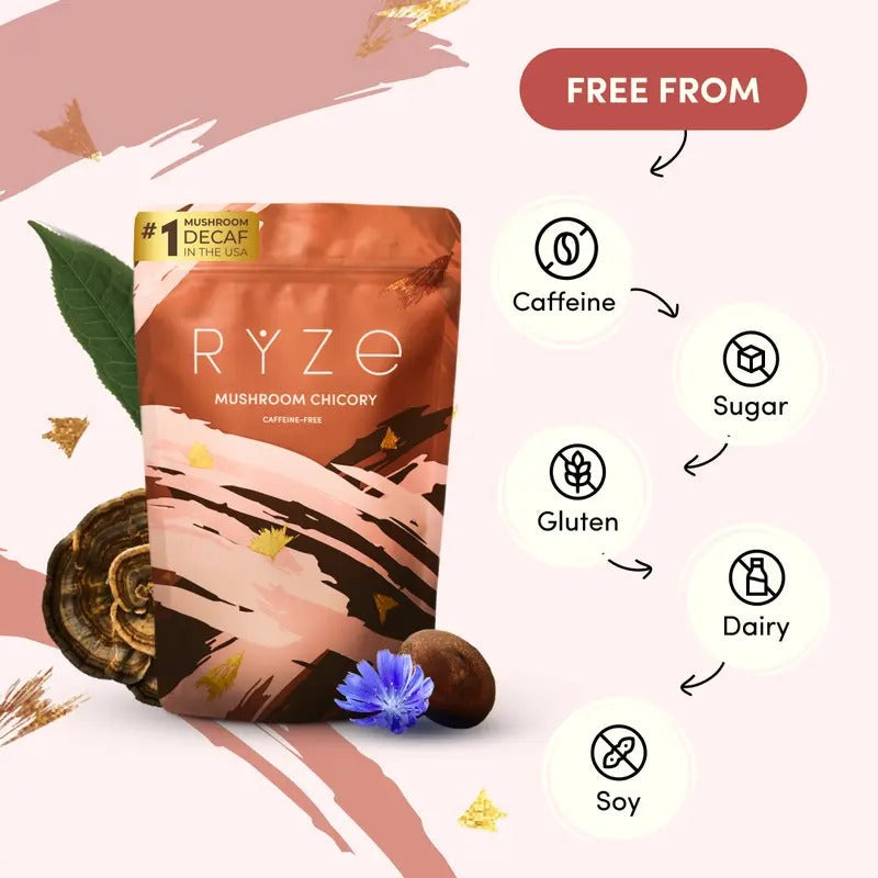 RYZE Mushroom Chicory for Energy & Focus