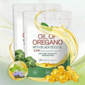 VivoNu Oregano Oil Capsules | Black Seed Oil Blend, Non-GMO