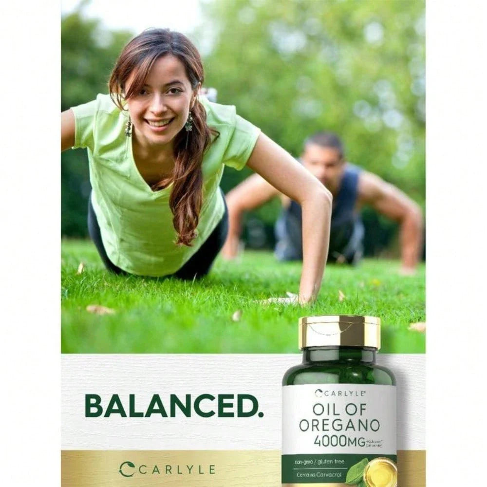 Carlyle Oregano Oil 4000mg | Carvacrol Softgels, 150 Count
