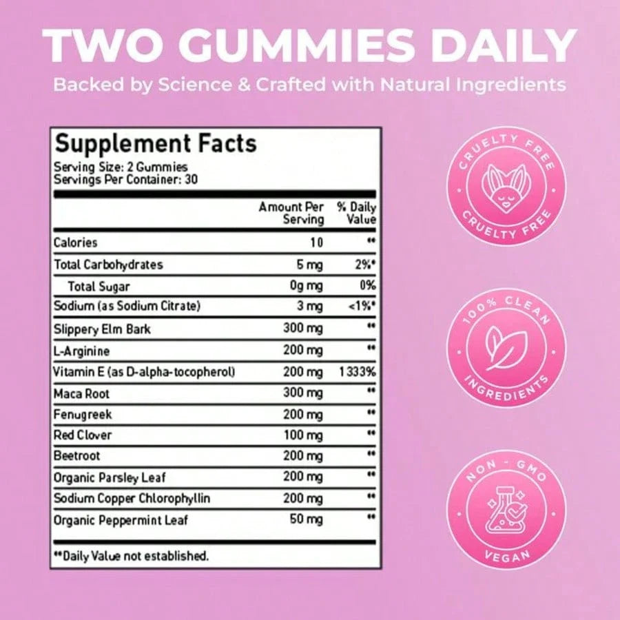 ProYoni Pheromone Gummies | Mixed Berry, 60 Count