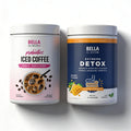 Bella AllNatural Wellness Bundle | Skinny Coffee & Detox Powder, 2 Pack