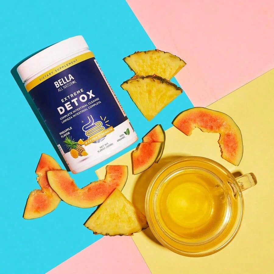 Bella AllNatural Wellness Bundle | Skinny Coffee & Detox Powder, 2 Pack
