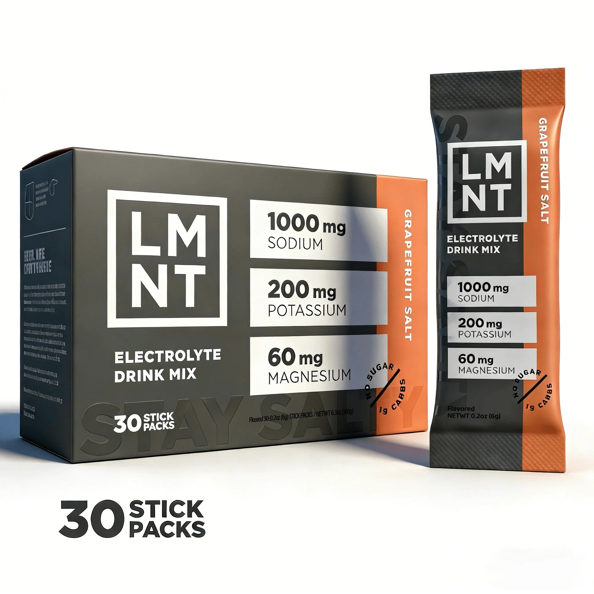 Drink LMNT Zero Sugar Electrolytes - Sample Pack | Drink Mix | 30-Count