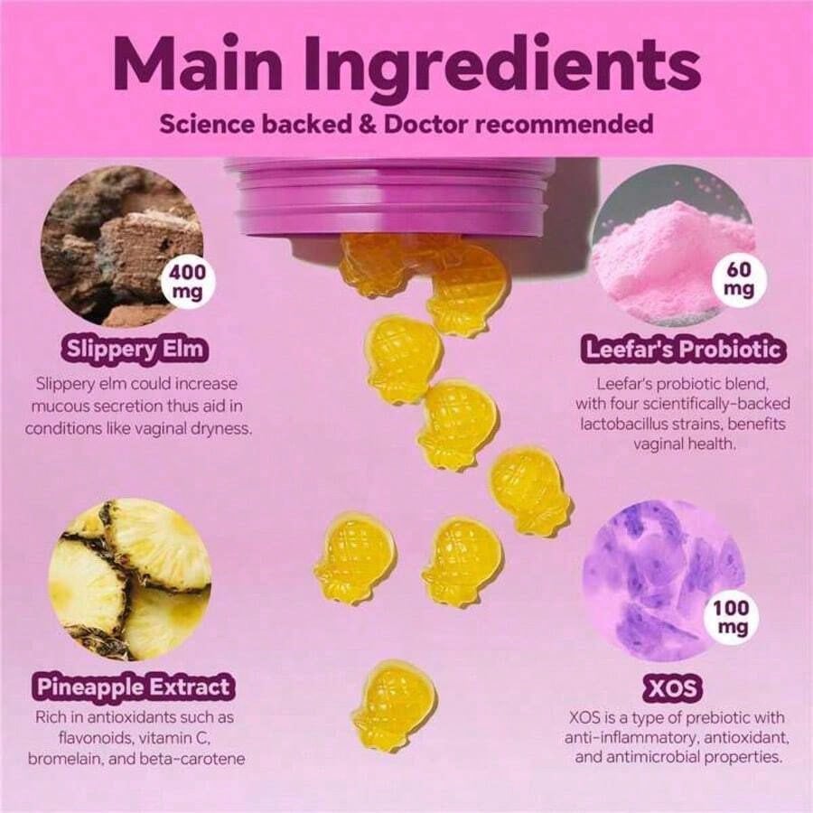 MOTHER'S DAY SPECIAL! Women's Probiotic Gummies, Odor Control & Yeast Balance For Mom
