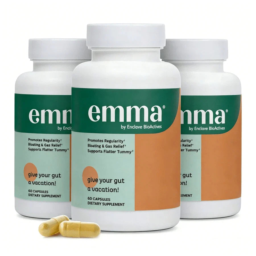 Emma Gut Supplement - 60 Capsules - Repairs Leaky Gut With Magnesium, Berberine, Vitamin D, Quercetin & More