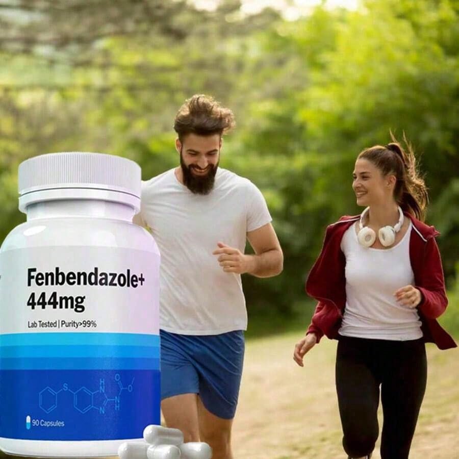 Fenben 444 Mg | 90 Count | 99% Purity I Lab Tested Supplement Dietary Fitness