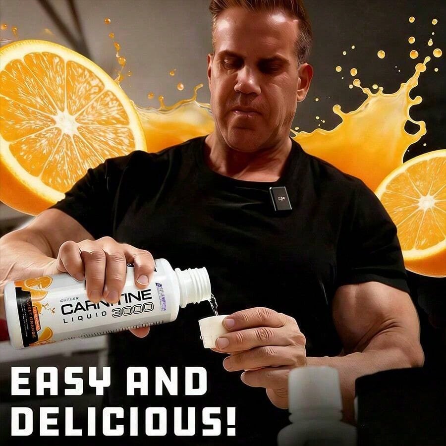 Cutler Nutrition Liquid L-Carnitine Supplement With Acetyl L-Carnitine & L-Carnitine Tartrate Forms - Pre Workout Formula For Optimal Absorption, Energy & Muscle Support, Buzz'in Orange Flavor[Free Shipping ](2026 Latest Version)