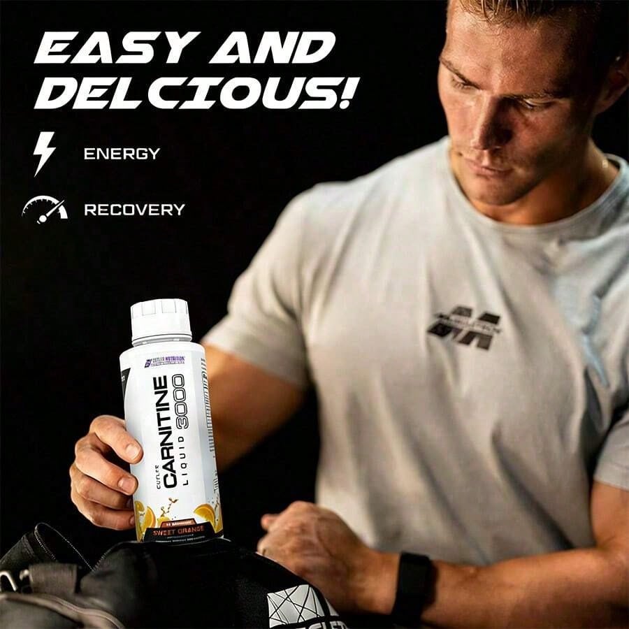 Cutler Nutrition Liquid L-Carnitine Supplement With Acetyl L-Carnitine & L-Carnitine Tartrate Forms - Pre Workout Formula For Optimal Absorption, Energy & Muscle Support, Buzz'in Orange Flavor[Free Shipping ](2026 Latest Version)