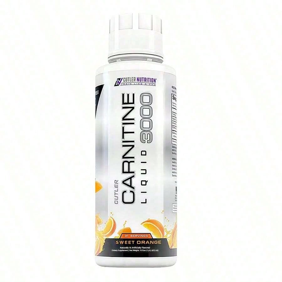 Cutler Nutrition Liquid L-Carnitine Supplement With Acetyl L-Carnitine & L-Carnitine Tartrate Forms - Pre Workout Formula For Optimal Absorption, Energy & Muscle Support, Buzz'in Orange Flavor[Free Shipping ](2026 Latest Version)