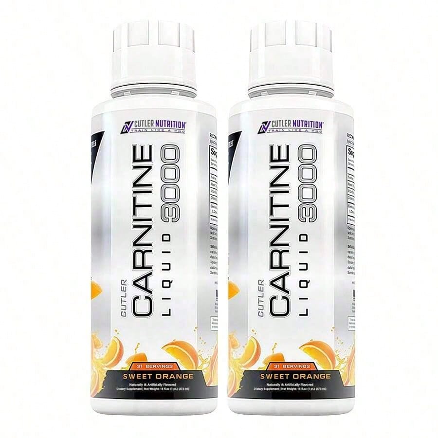 Cutler Nutrition Liquid L-Carnitine Supplement With Acetyl L-Carnitine & L-Carnitine Tartrate Forms - Pre Workout Formula For Optimal Absorption, Energy & Muscle Support, Buzz'in Orange Flavor[Free Shipping ](2026 Latest Version)