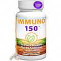 Immuno 150, Immune Support Supplement, Packed With 70 Plant Minerals, 13 Essential Vitamins And 68 Additional Nutrients-150 Vegetable Capsules- Immune Boost For All Age Groups