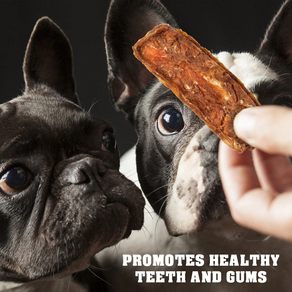 Beloved Pets Chicken Jerky Dog Treats 1.5 Lb - Human Grade Pet Snacks & Grain Free Meat - High Protein Dried Strips - Best Chews For Training Small & Large Dogs - Bulk Soft Pack - Lab Tested In The USA
