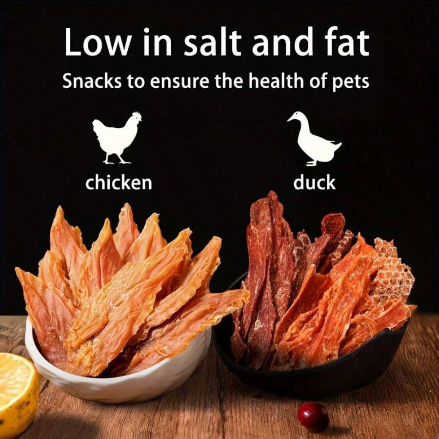 helety Pet Snacks-Chicken Or Duck Jerky