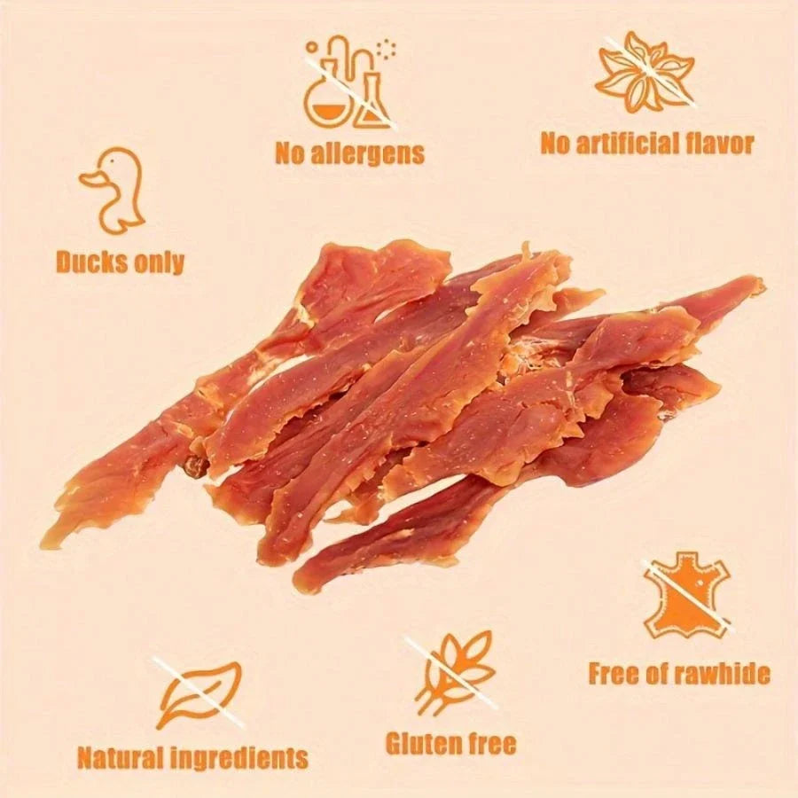 helety Pet Snacks-Duck Jerky