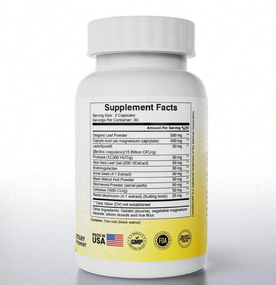 Candida Cleanse - Gut And Colon Support, Free Shipping, Loss Weight Products, Daily Suppliment, Healthy Care