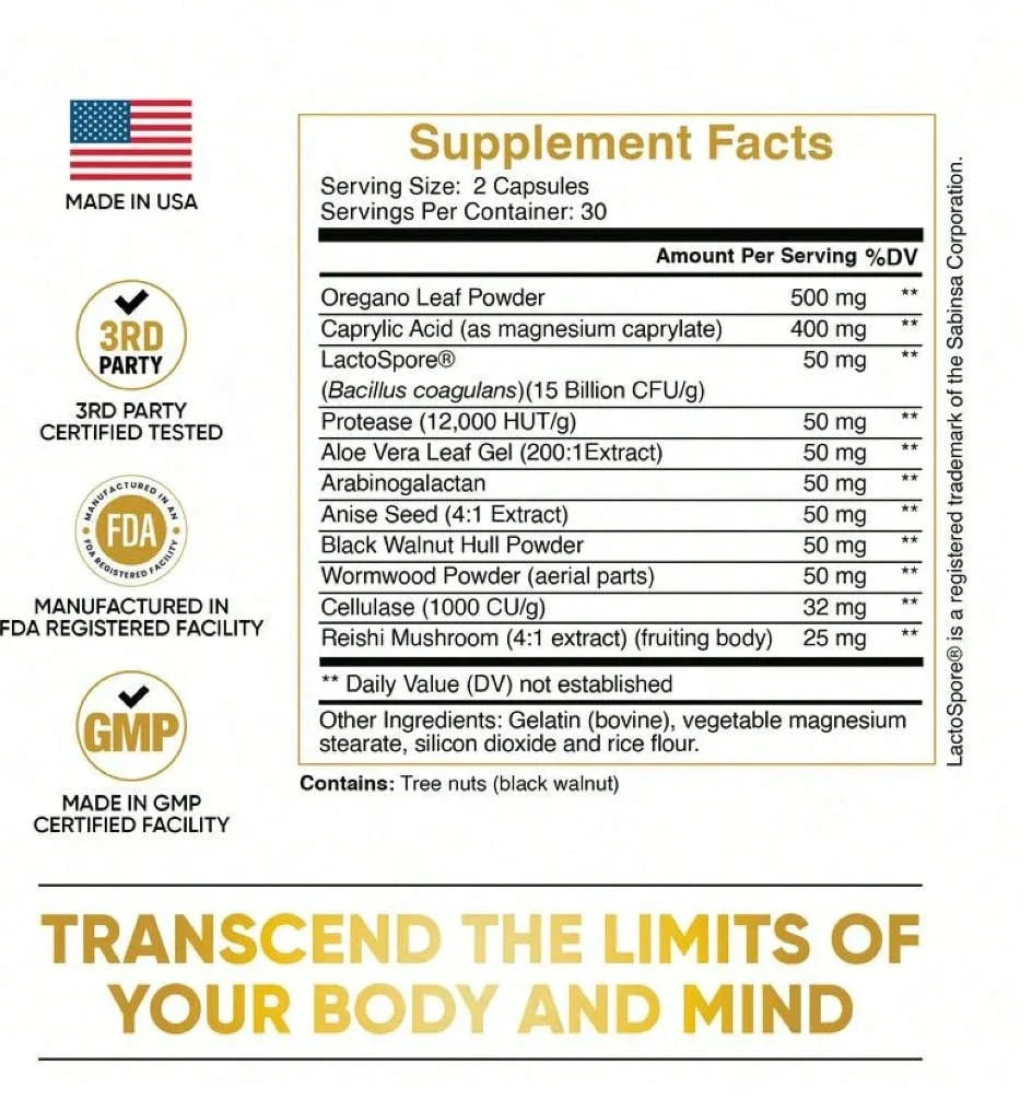 Candida Cleanse - Gut And Colon Support, Free Shipping, Loss Weight Products, Daily Suppliment, Healthy Care